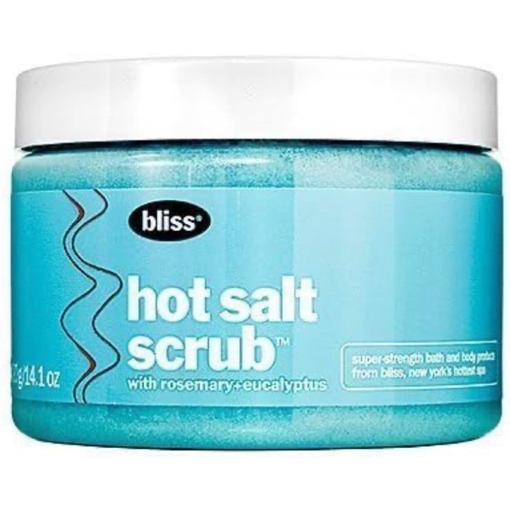 Bliss Hot Salt Scrub with Rosemary Plus Eucalyptus